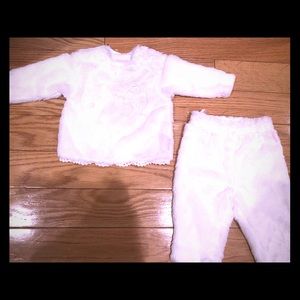 Pampolina faux fur outfit